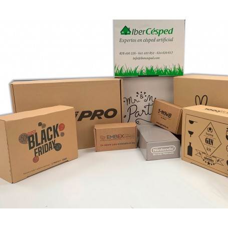 Impresión de Cajas postales