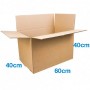 Caja de Cartón 60x40x40cm Canal Sencillo