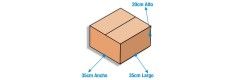 Caja de Cartón 35x35x20cm Canal Doble