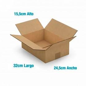 Caja de Cartón 32x24,5x15,5cm Canal Doble
