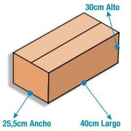 Caja de Cartón 40x25,5x30cm Canal Doble