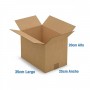 Caja de Cartón 35x25x20cm Canal Doble