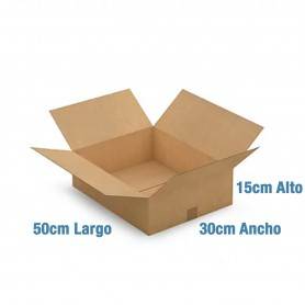 Caja de Cartón 50x30x15cm Canal Doble
