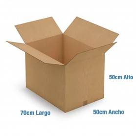 Caja de Cartón 70x50x50cm Canal Doble