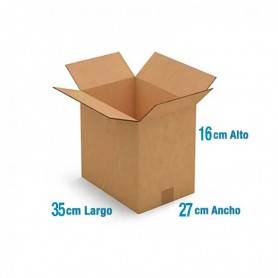 Caja de Cartón 35x27x16cm Canal Sencillo