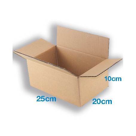 Caja de Cartón 31,5x21,5x5,5cm Canal Sencillo