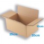 Caja de Cartón 31,5x21,5x5,5cm Canal Sencillo