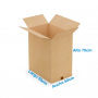 Caja de Cartón 50x50x70cm (Medidas Exteriores) Canal Doble Reforzado