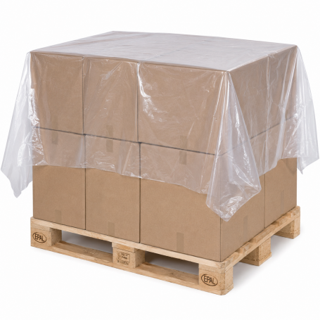 50 Cubre Palets Transparentes | Protección para Palets y Mercancías