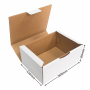 Caja Postal 16,5x11x6cm Blanca