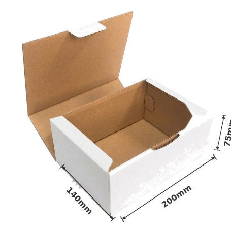 Caja Postal Blanca 20x14x7,5cm