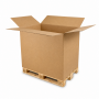 Caja Americana Canal Doble Kraft Tamaño Contenedor