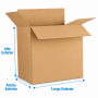 Caja Americana Canal Doble Kraft Tamaño Contenedor