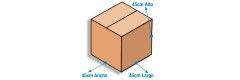 Caja de Cartón 45x45x45cm Canal Doble