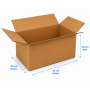 Caja de Cartón 30x25x20cm Canal Sencillo