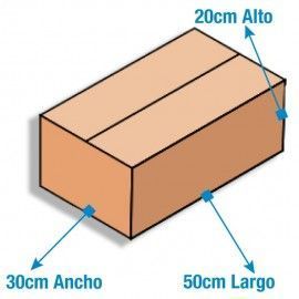 Caja de Cartón 50x30x20cm Canal Doble