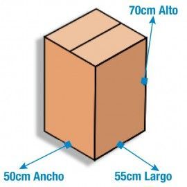 Caja de Cartón 55x50x70cm Canal Doble