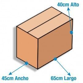 Caja de Cartón 65x45x40cm Canal Doble