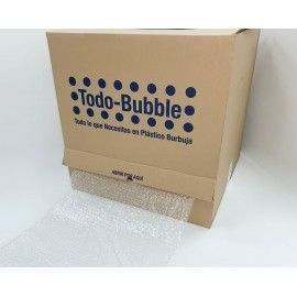 Rollo Burbuja Con Precorte en caja dispensadora