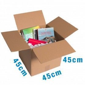 Caja de Cartón 45x45x45cm Canal Doble