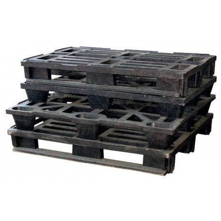 Palet De Plástico Encajable y Compactos